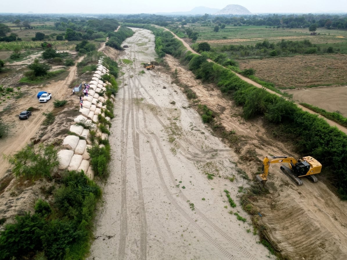 Río La Leche: proyecto para proteger a 53 localidades de Lambayeque sin ejecución física
