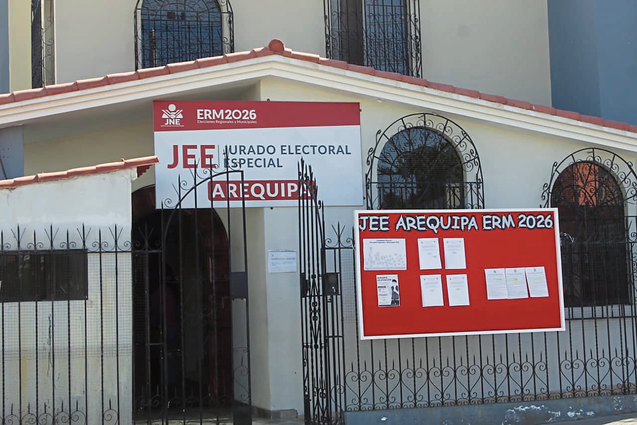 Elecciones Regionales y Municipales: 49 tachas contra candidatos y listas en trámite en Arequipa