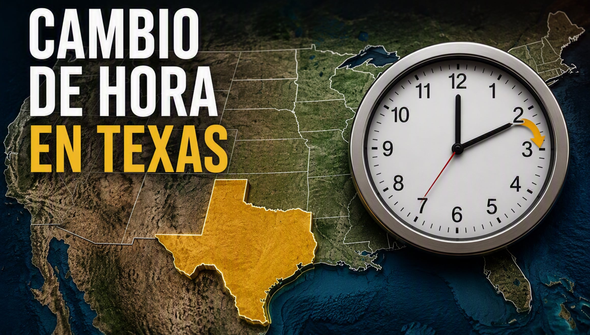 Cambio de horario en Texas 2026: cuándo empieza el invierno y cómo saber si debes atrasar o adelantar los relojes en Houston y Dallas