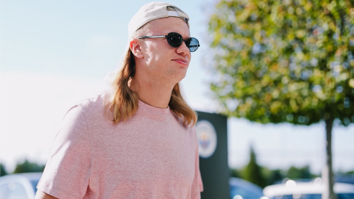 Erling Haaland está de vuelta: el delantero se reincorporó a los entrenamientos del Manchester City