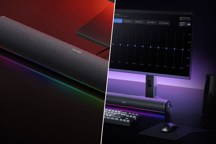La barra de sonido minimalista de Xiaomi por menos de 40 euros y que sirve tanto para PC como para la tele