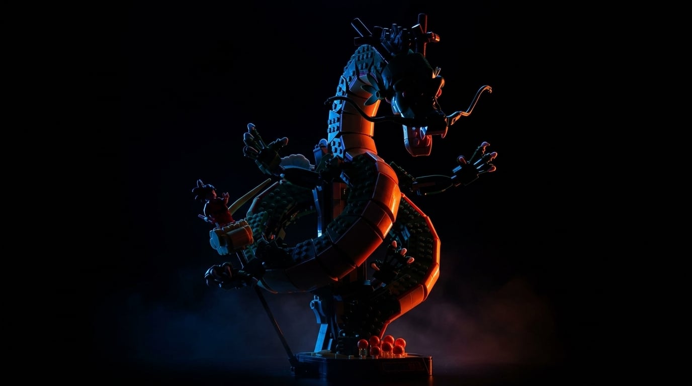 Dragon Ball x LEGO: Tenemos las primeras imágenes del set de Shen Long y Goku y así se ve
