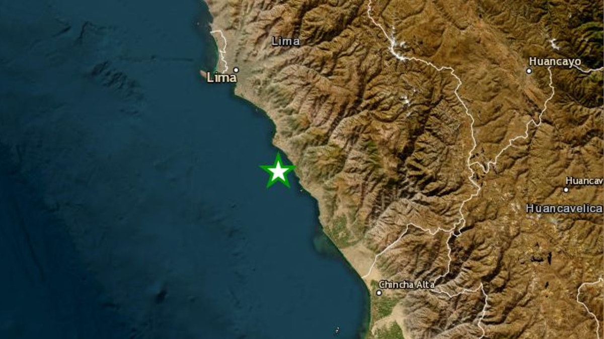 Un sismo de magnitud 3.4 se sintió en Lima esta mañana