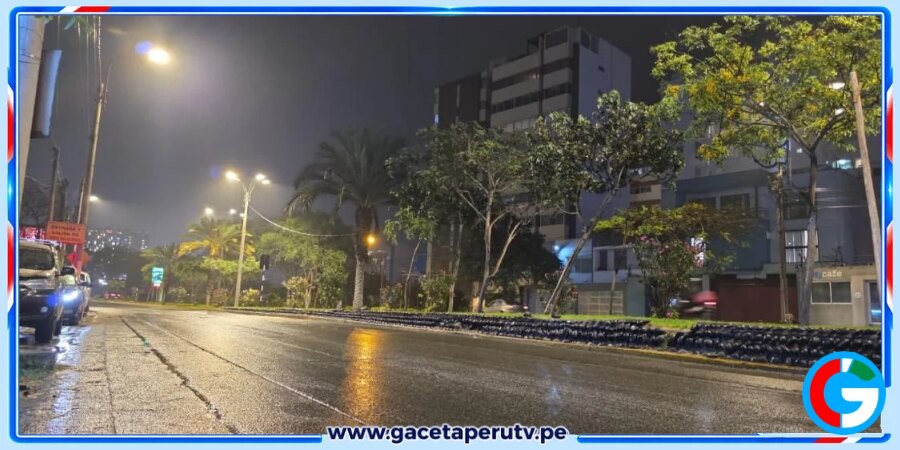 Inesperada llovizna nocturna sorprende a distritos de Lima