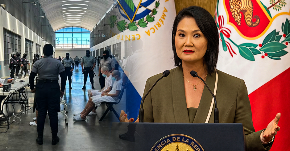 Presidenta anuncia en El Salvador la construcción de dos nuevos penales en el Perú bajo el modelo del CECOT