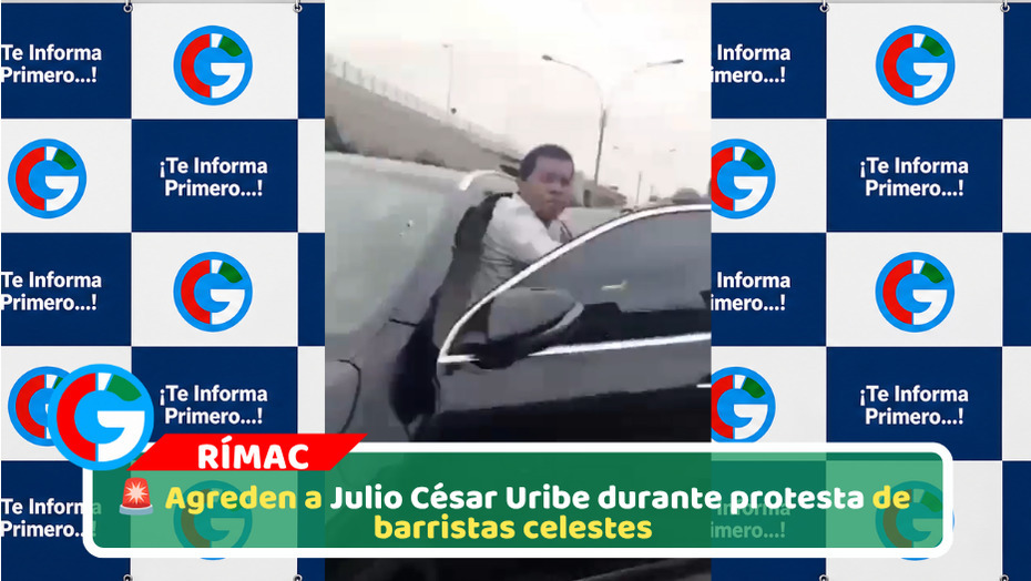 🚨 Julio César Uribe fue agredido por barristas tras entrenamiento de Sporting Cristal