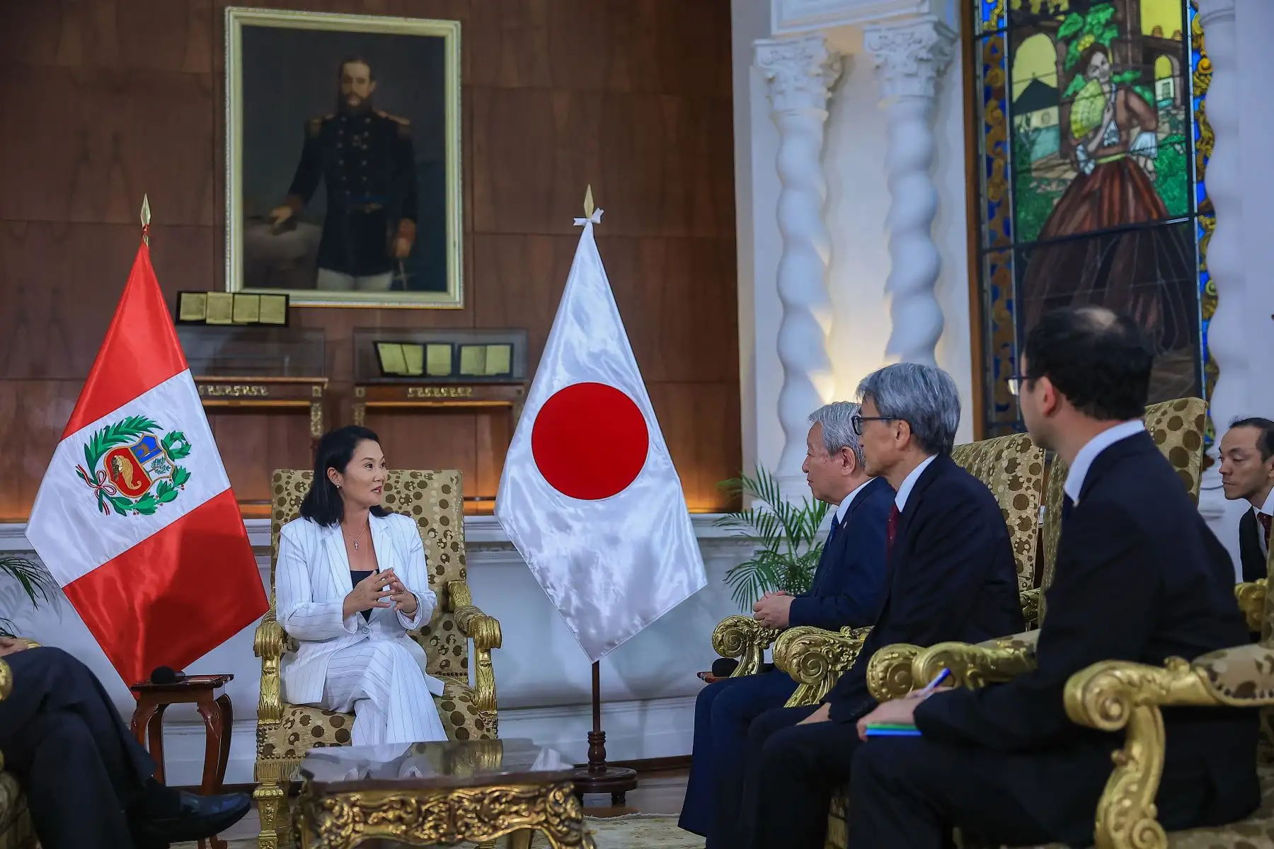 Presidenta aborda apoyo ante fenómeno el Niño con Agencia de Cooperación del Japón (JICA)