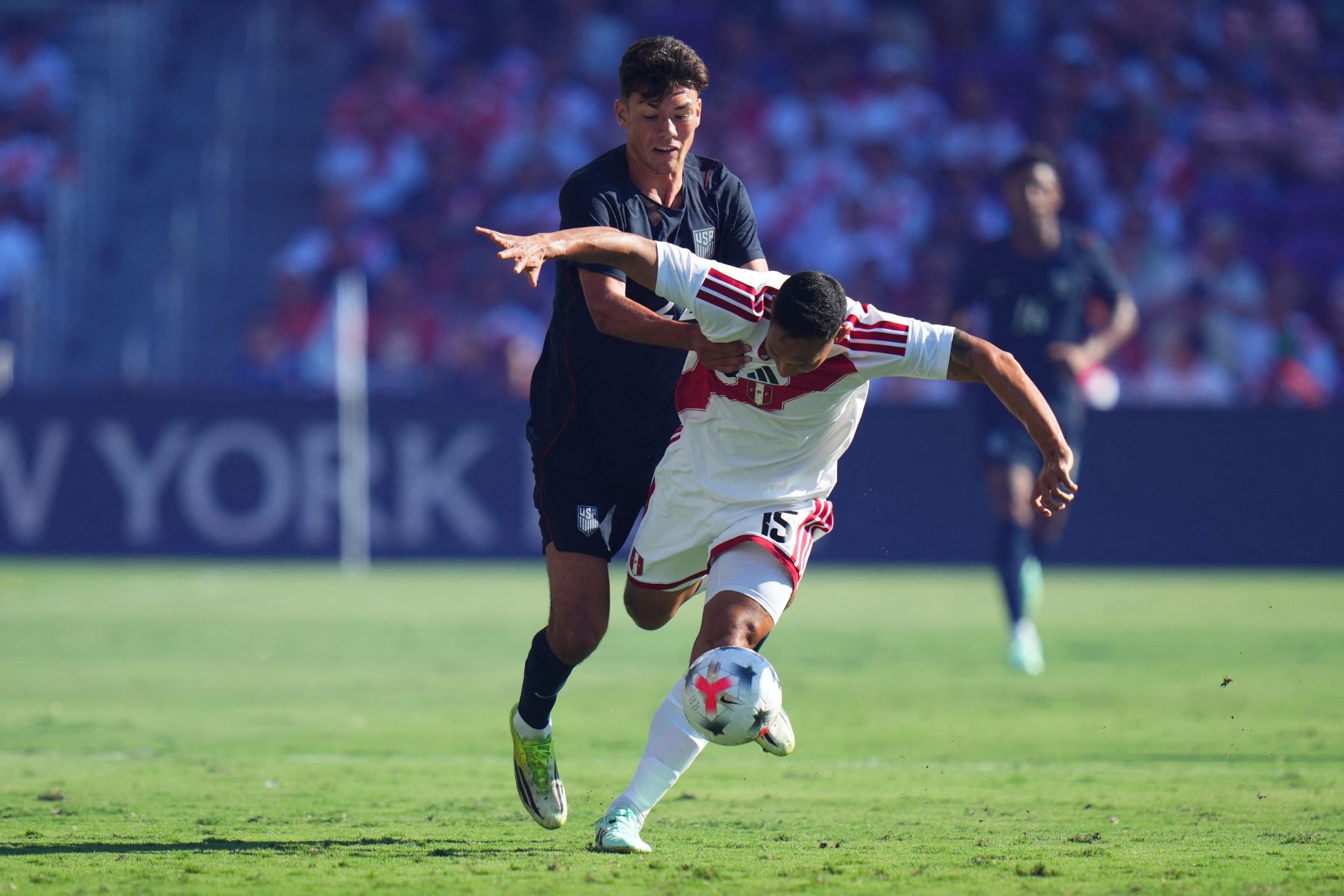 Dura caída: Perú no pudo ante Estados Unidos y perdió por una goleada de 4-1 en amistoso