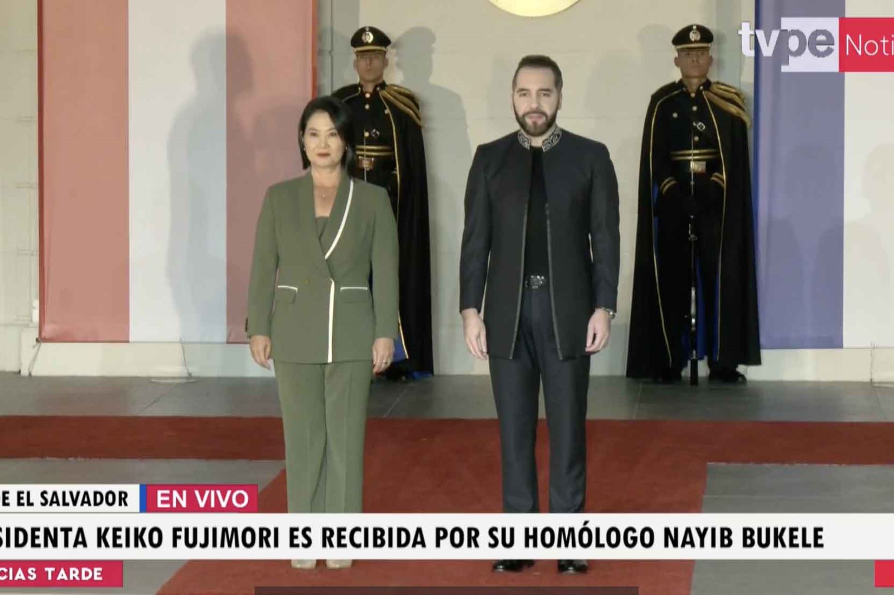 Presidenta Keiko Fujimori se reúne con el mandatario de El Salvador, Nayib Bukele