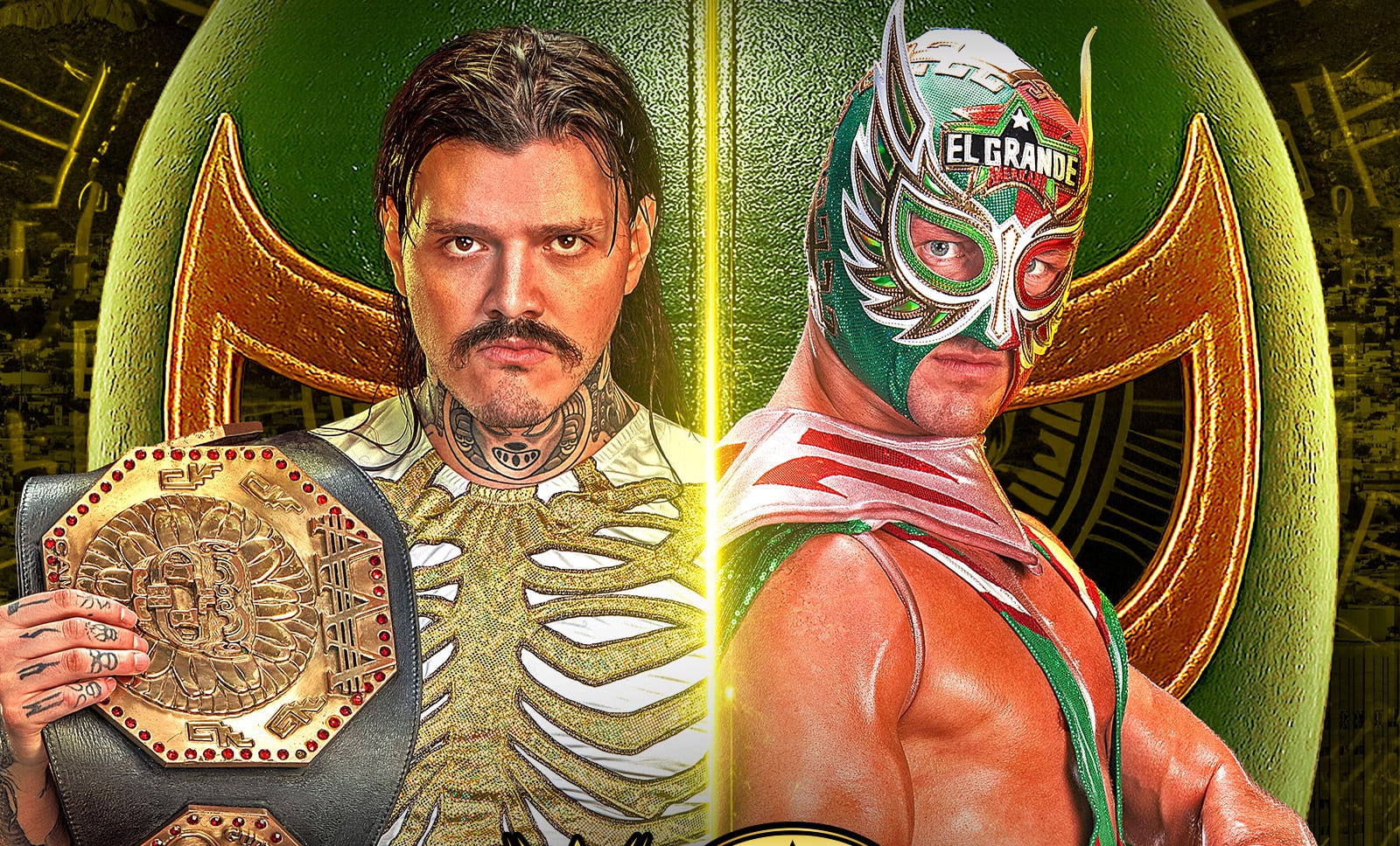 Triplemanía 34 Lucha Libre AAA EN VIVO: Dominik Mysterio vs. El Grande Americano por el Megacampeonato