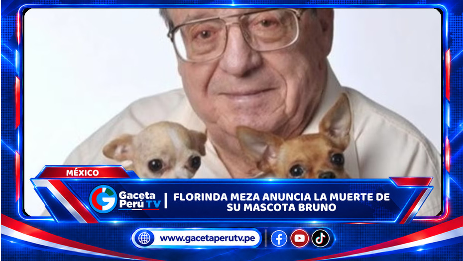 México: Florinda Meza anuncia la muerte de su mascota Bruno