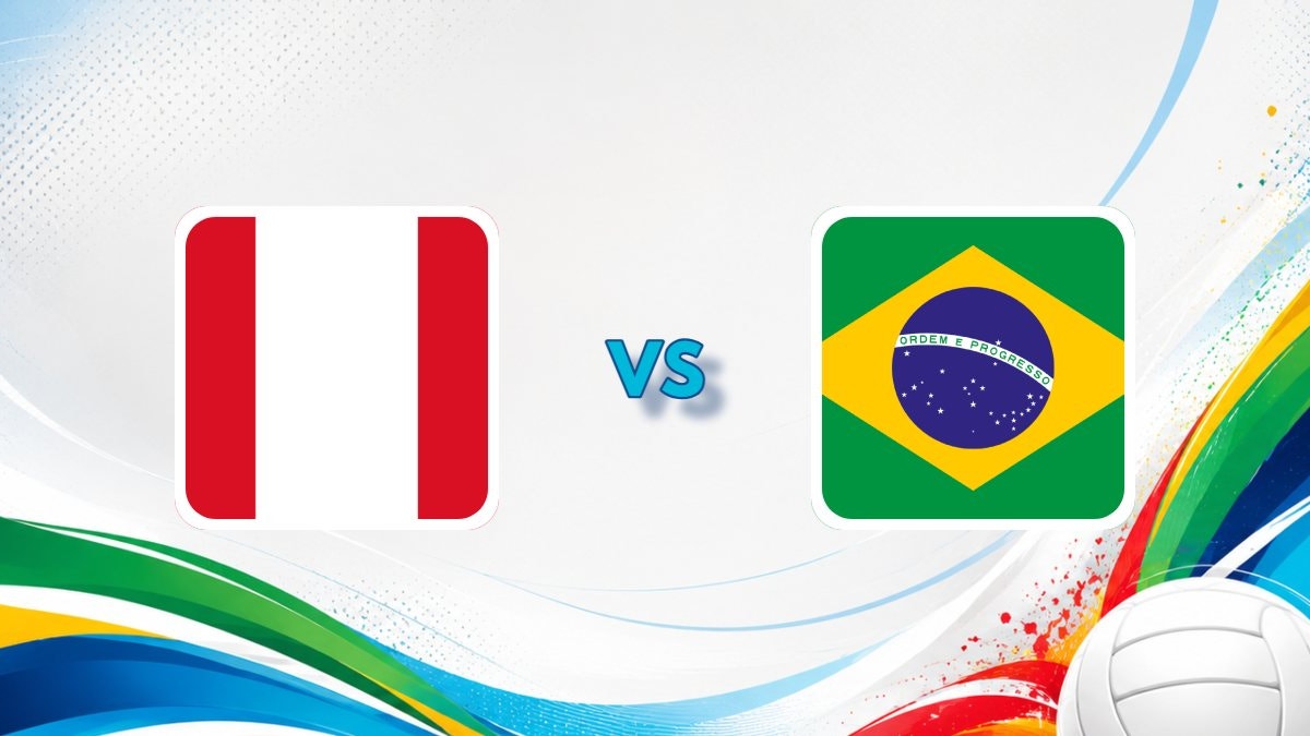 Perú vs Brasil EN VIVO: se enfrentan por la semifinal del Sudamericano de Vóley Sub 19