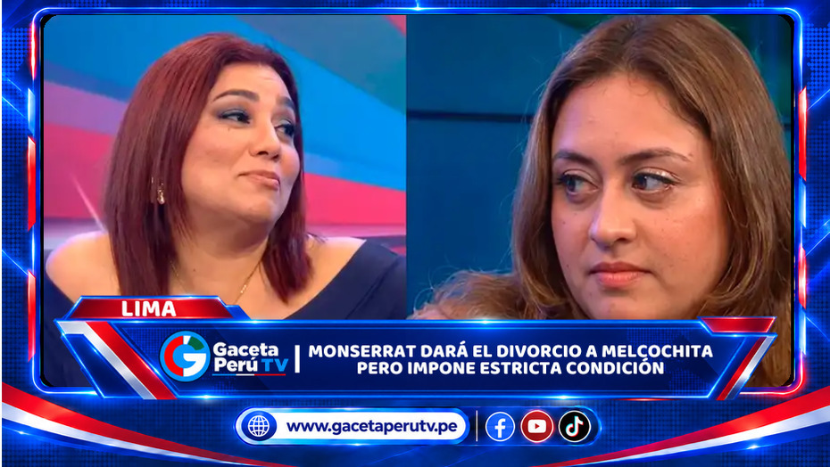 Monserrat dará el divorcio a Melcochita pero impone estricta condición