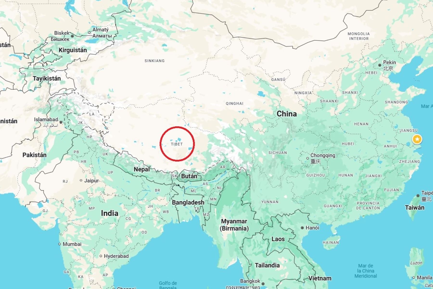 China: un terremoto de magnitud 7 deja al menos 16 muertos en la región del Tíbet