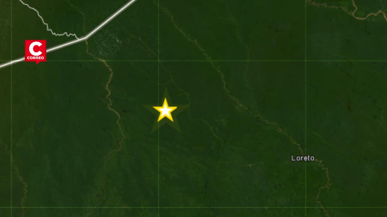 Sismo de magnitud 5.2 se registra en Loreto: epicentro fue cerca de Andoas