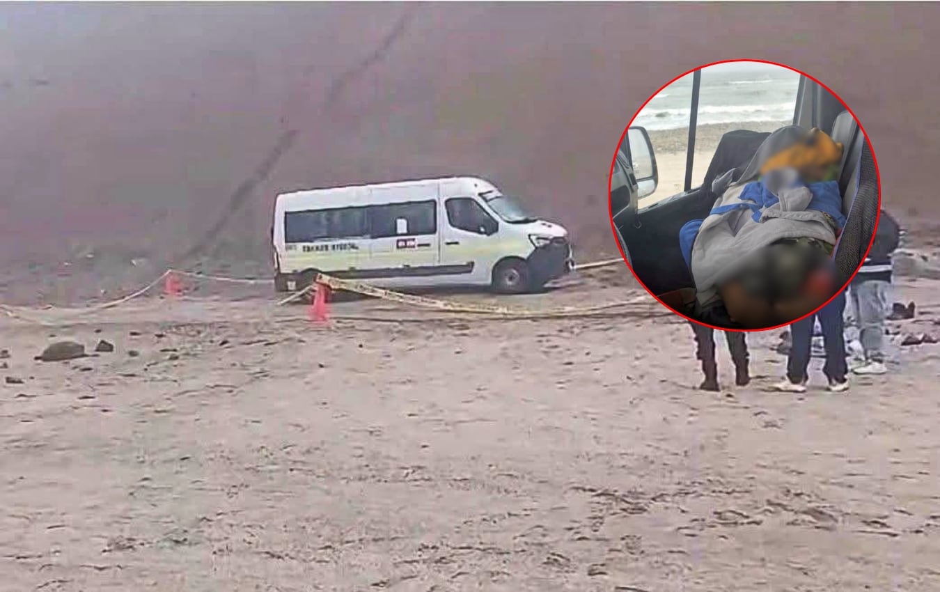 Moquegua: Hallan sin vida a dos menores desaparecidos dentro de una miniván abandonada en Ilo