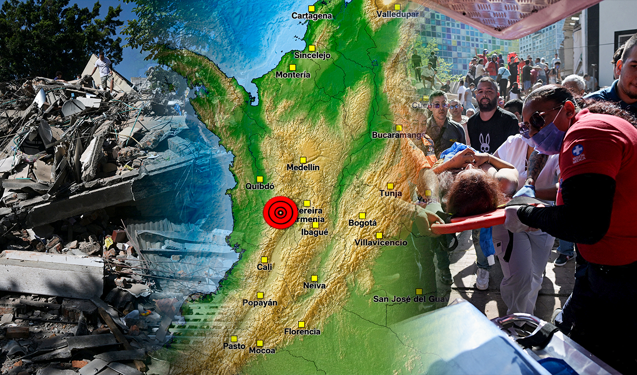Terremoto en Colombia EN VIVO: sube a 111 la cifra de muertos, heridos y últimas medidas de Abelardo de la Espriella