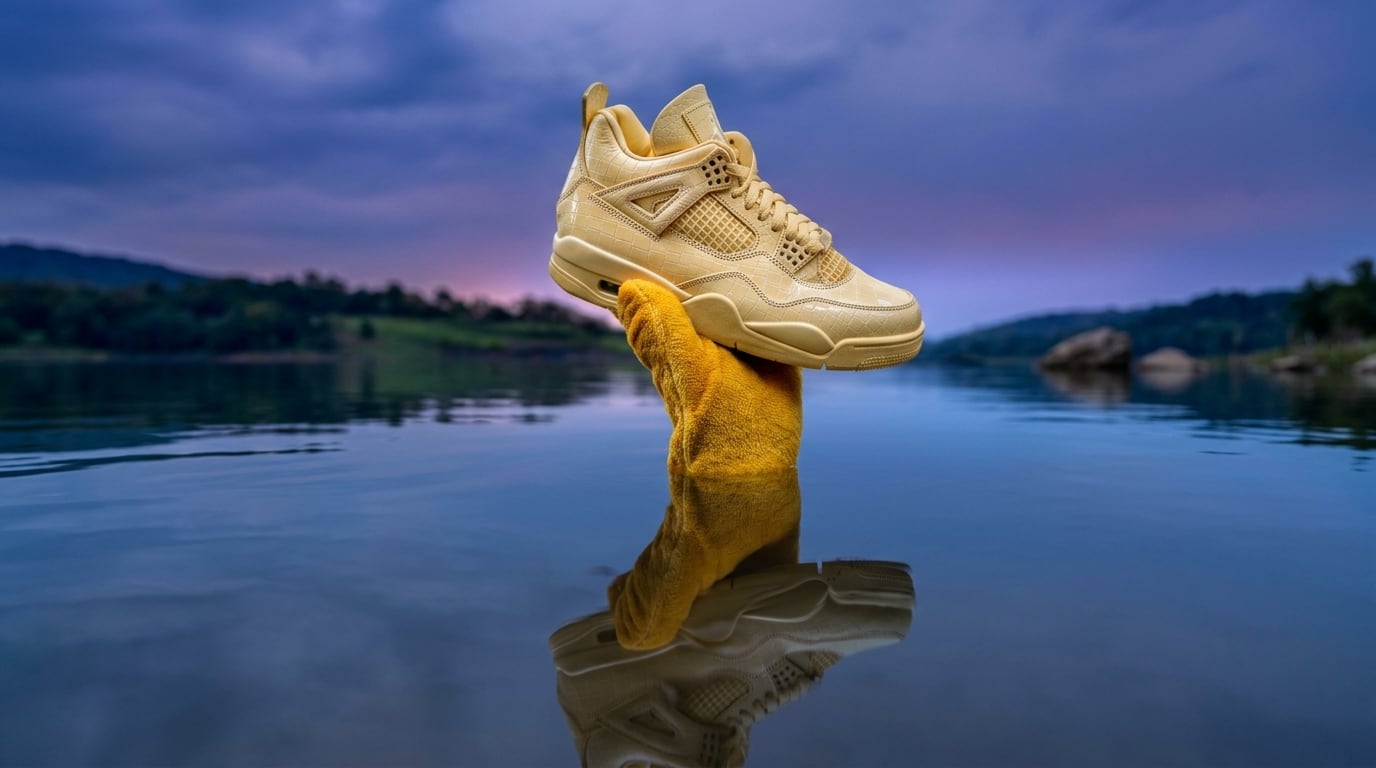 J Balvin lanza sus Air Jordan 4 “Amazonas” con Nike y enciende el duelo con Bad Bunny y Adidas
