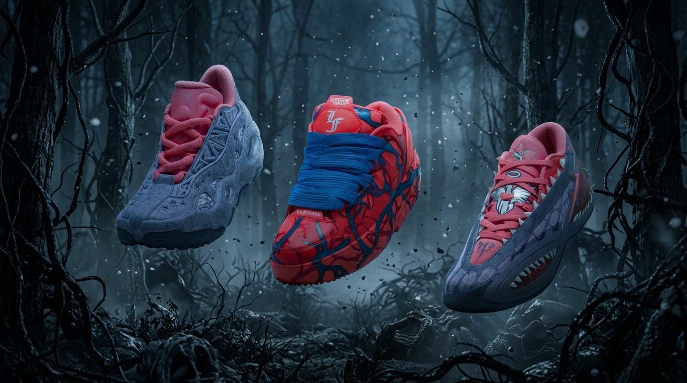 Stranger Things x PUMA: La nueva colección de zapatillas de LaMelo Ball inspirada en el Upside Down