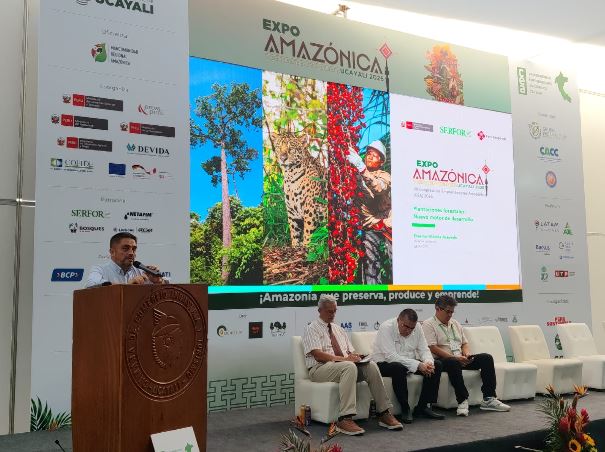 SERFOR destacó las plantaciones y la economía circular en la Expo Amazónica 2026