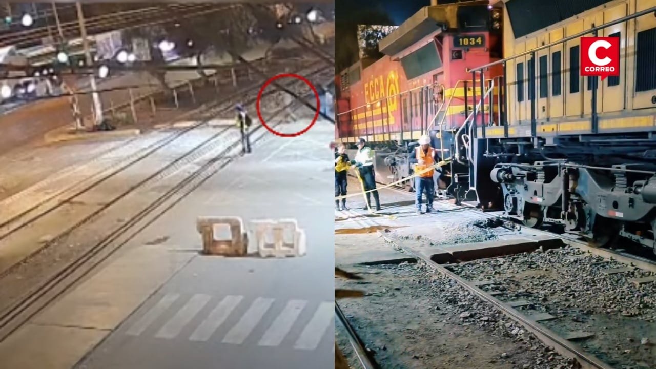Chaclacayo: adulto mayor murió tras ser arrollado por tren en la Carretera Central