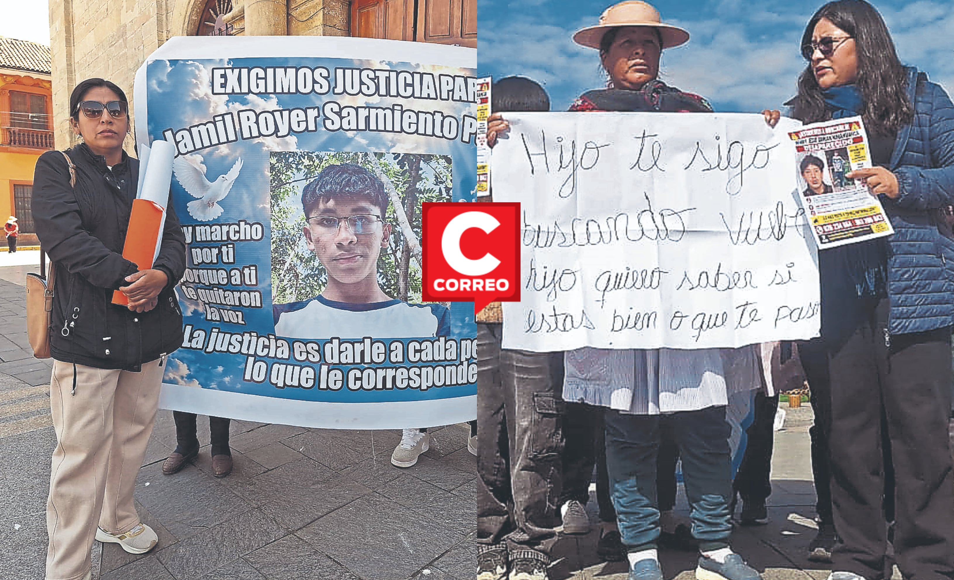 El dolor que junta a dos madres de familia en Huancayo: un hijo victimado y otro  desaparecido