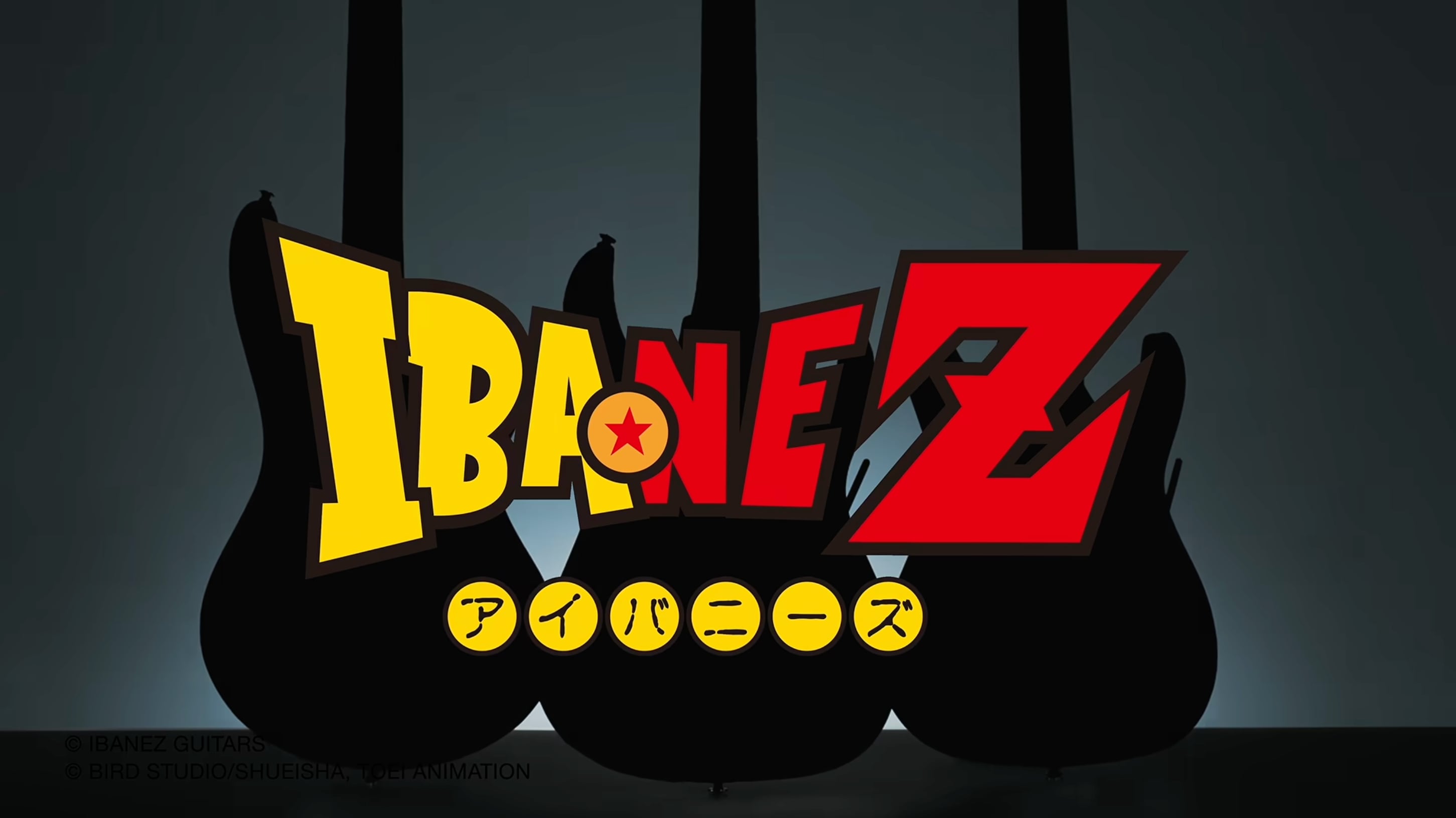 Ibanez y Dragon Ball Z lanzan una espectacular colección de guitarras, bajos y pedales