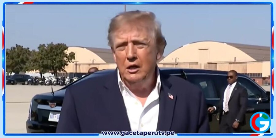 EE.UU.: Trump afirma que Venezuela le entregó un millón de barriles de petróleo