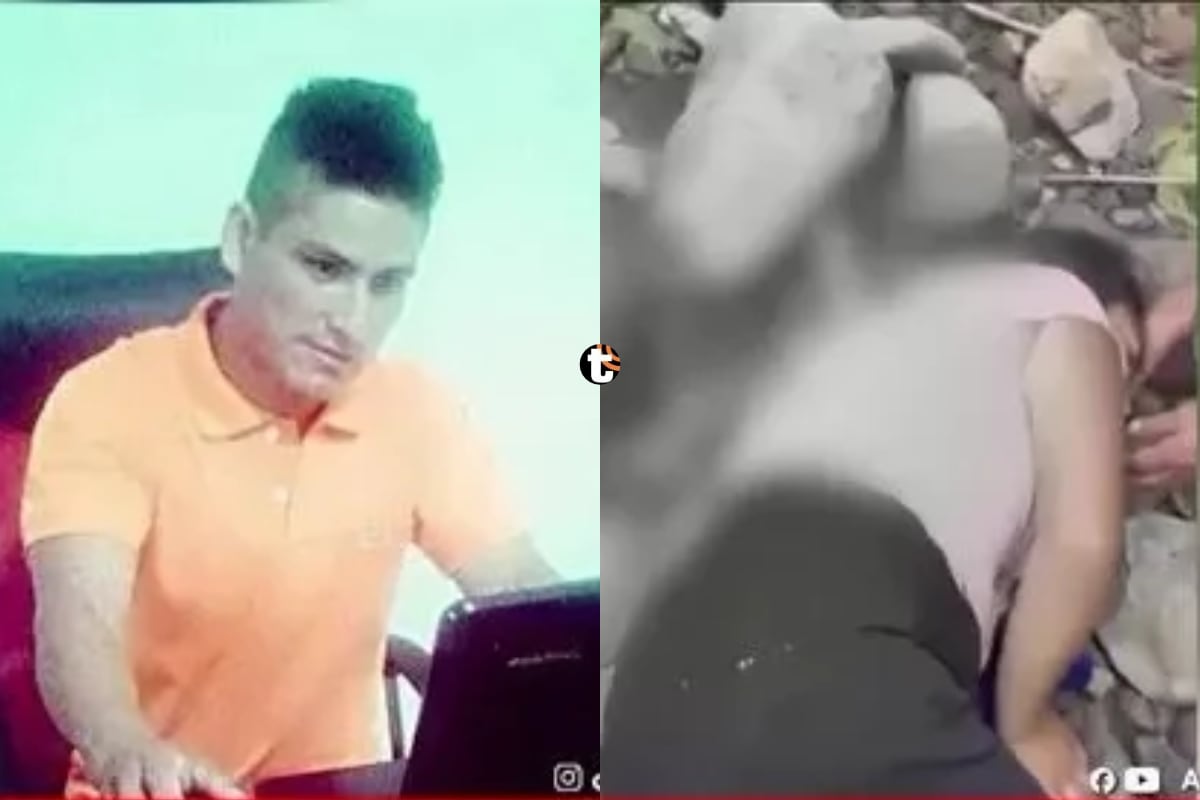 ¡La acuchilló delante de su hijita! Ronderos capturan a sujeto acusado de atacar a su expareja en San Martín