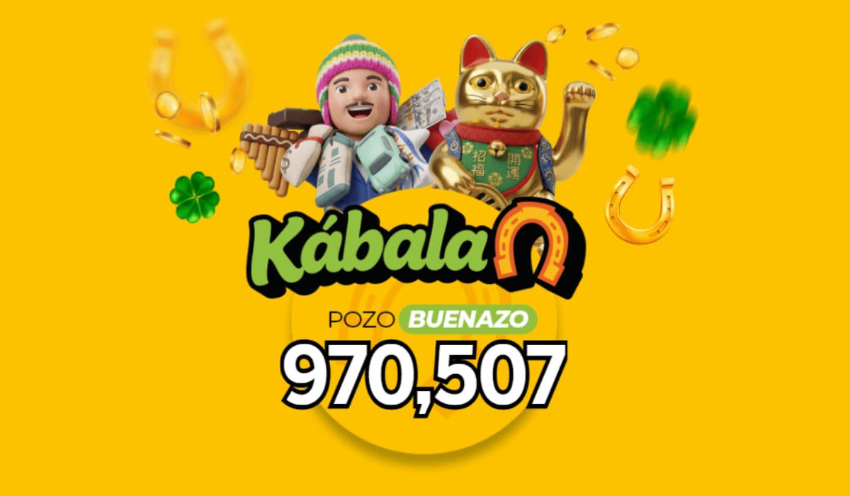 Sorteo de Kábala: conoce el Pozo Buenazo de hoy, jueves 13 de agosto y cómo jugar
