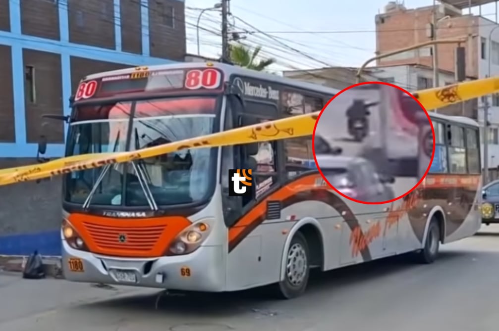¡Atacan a bus en Surco! Conductor de empresa Nueva América es baleado y pasajera se desmaya