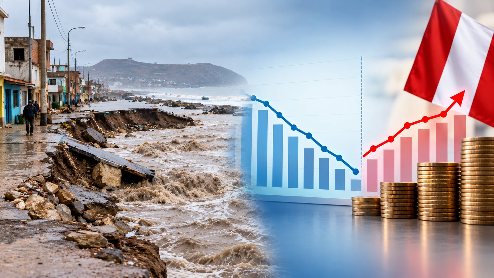 Déficit fiscal en su nivel más bajo en 4 años: ¿se cumplirá regla en 2026 pese a “Mega El Niño”?