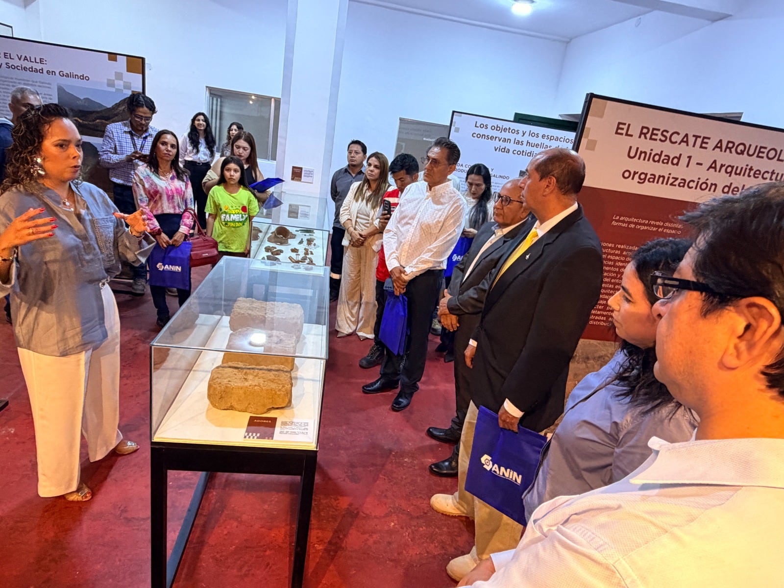 Trujillo: ANIN inaugura muestra sobre los hallazgos arqueológicos durante proyecto de quebradas San Idelfonso y San Carlos