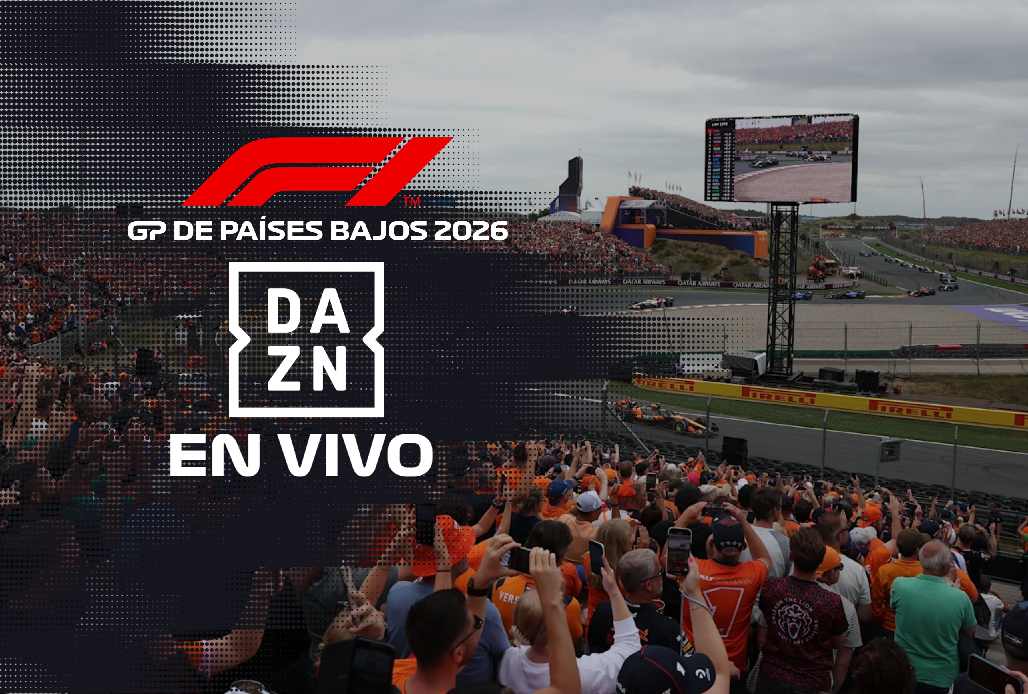 DAZN F1 EN DIRECTO - ver carrera del GP de Países Bajos 2026 por TV y Streaming Online en España