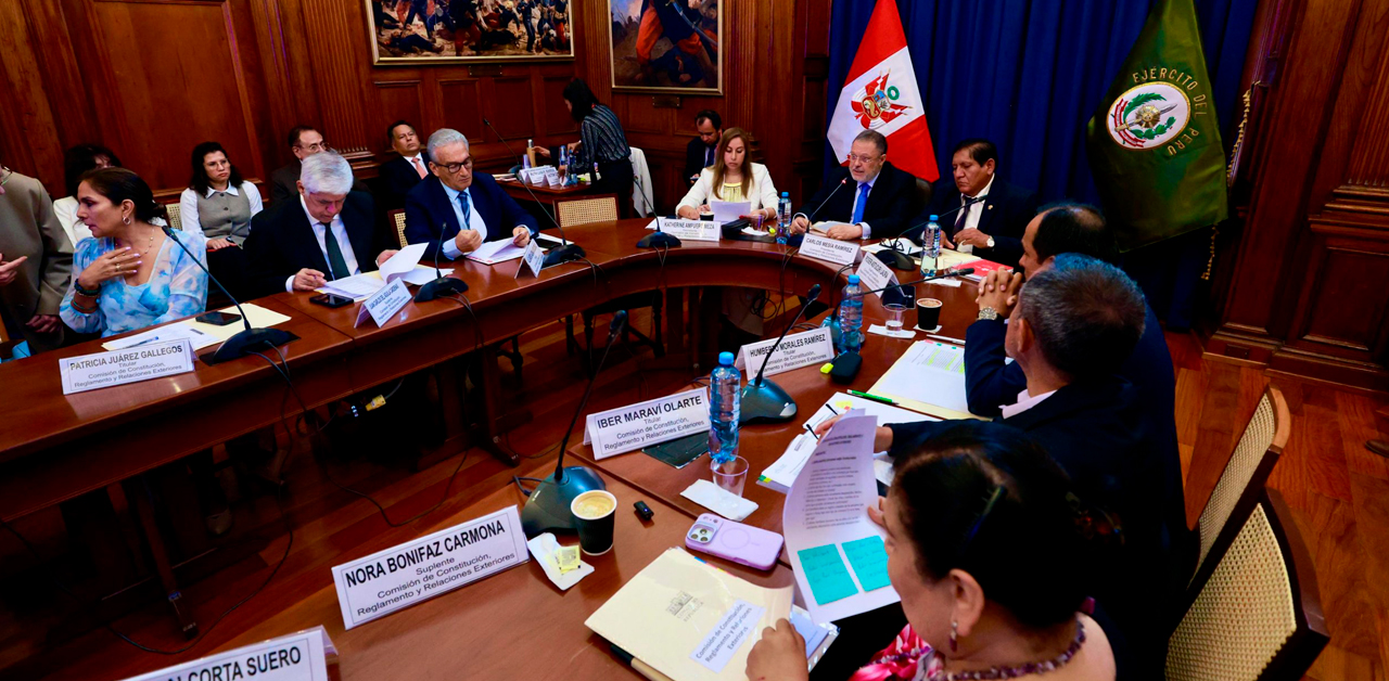 Comisión de Constitución del Senado cita a ministros para que expongan sobre las facultades legislativas aprobadas por los diputados