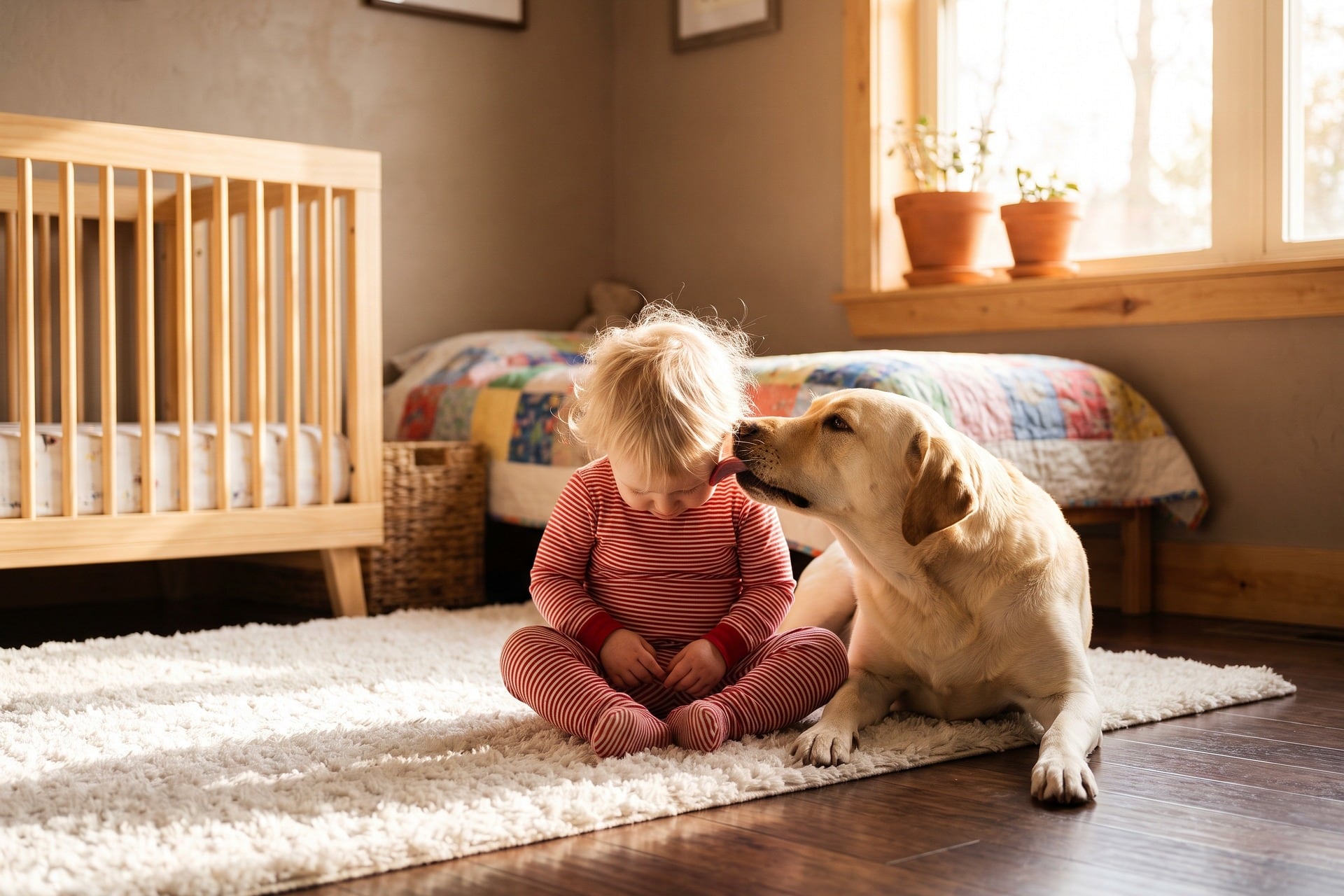 ¿Qué debes saber antes de adoptar un perro si tienes un bebé en casa?