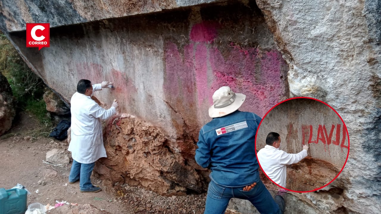 Cusco: Realizan pintas en el Parque Arqueológico de Sacsayhuamán (VIDEO)