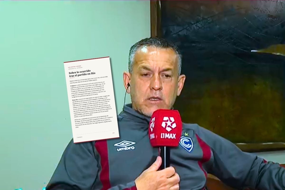Horacio Melgarejo revela verdad sobre incidente con Botafogo en comunicado [VIDEO]