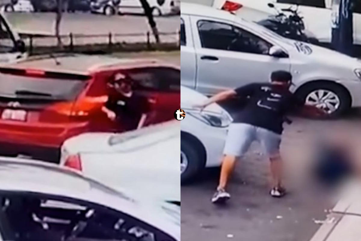 ¡Lo acribillan cuando compraba repuestos para su auto! Sicario lo atacó a balazos en plena avenida Perú