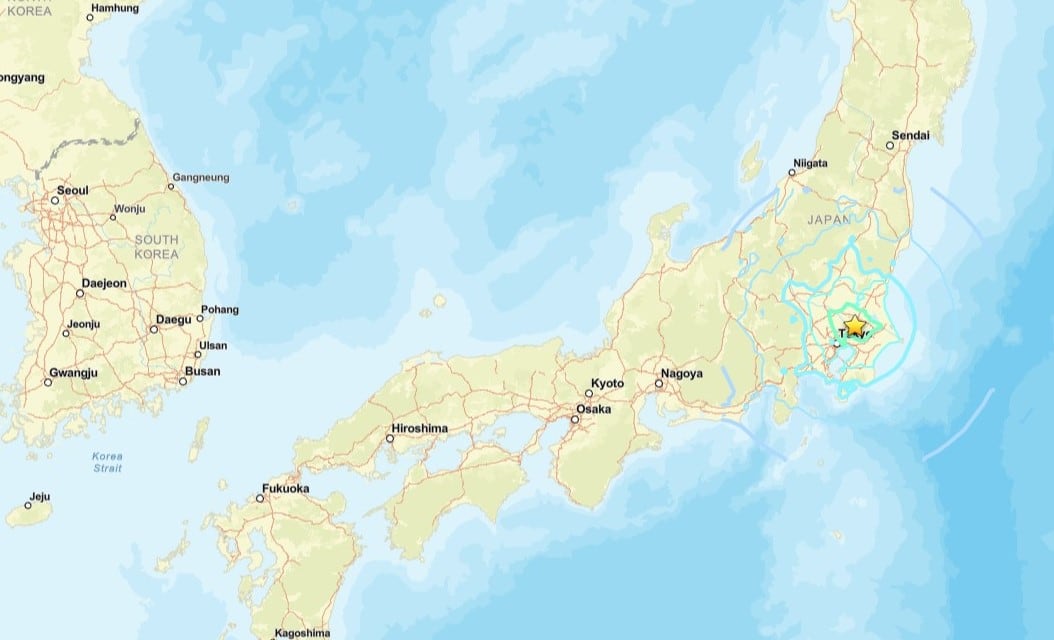 Sismo en Japón de magnitud 5,9 sacude Tokio y deja decenas de heridos