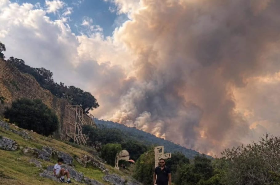 Amazonas en alerta: incendio forestal se registra cerca de la zona arqueológica de Kuélap
