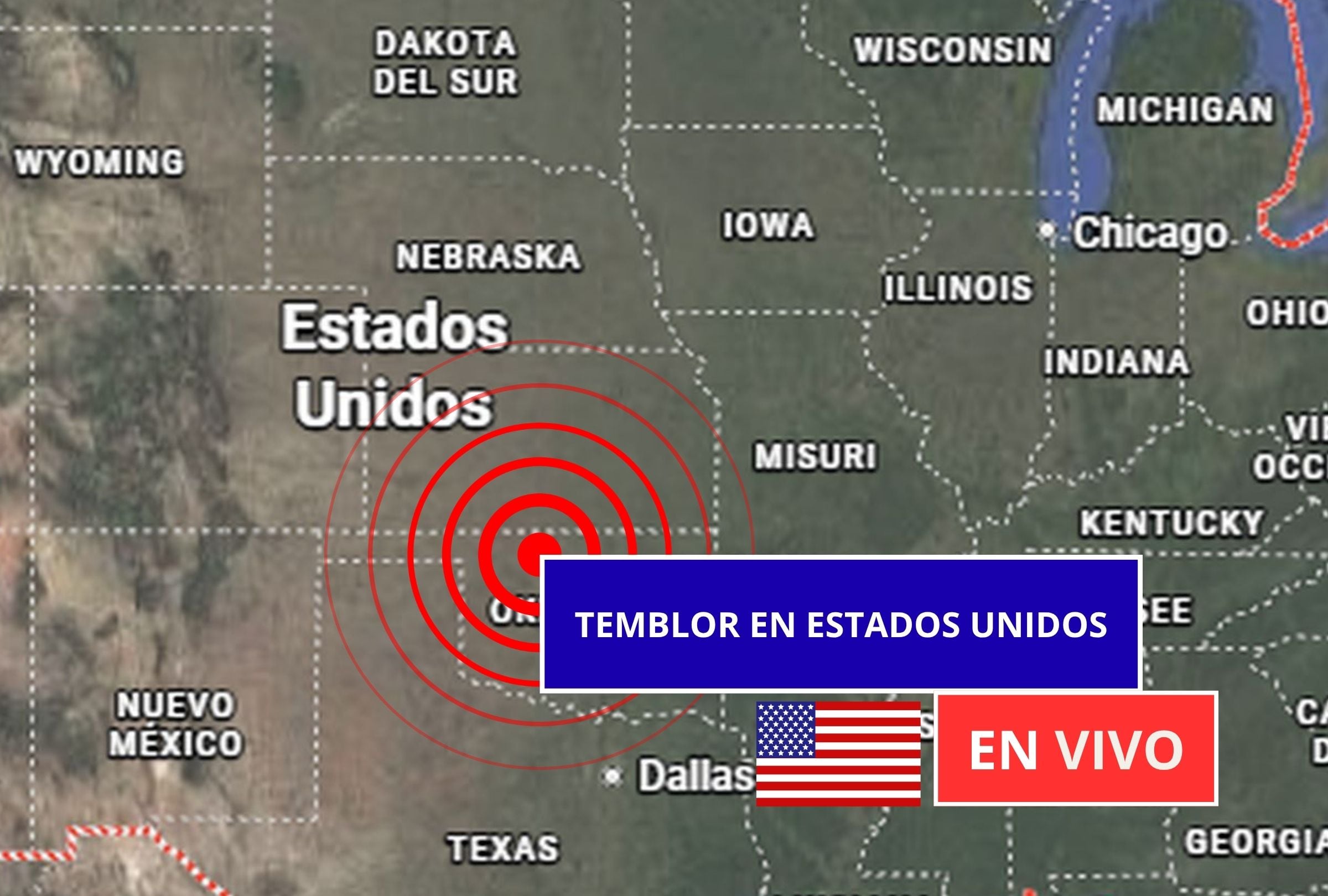 Temblor en Estados Unidos EN VIVO hoy, martes 20 de octubre 2026: hora exacta, magnitud y dónde fue el epicentro del último sismo del USGS