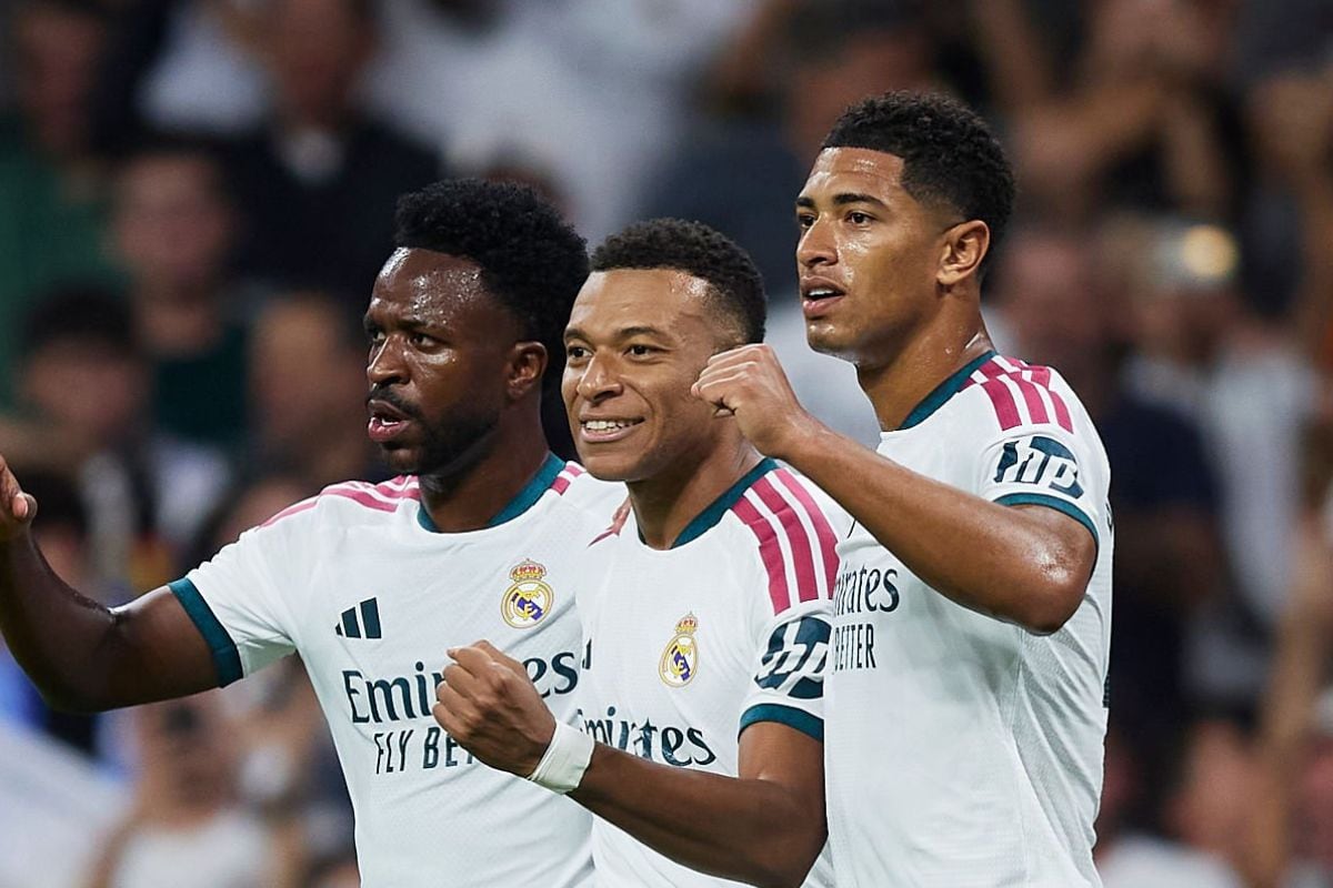 Real Madrid goleó 4-1 a Rayo Vallecano con doblete de Kylian Mbappé [VIDEO]