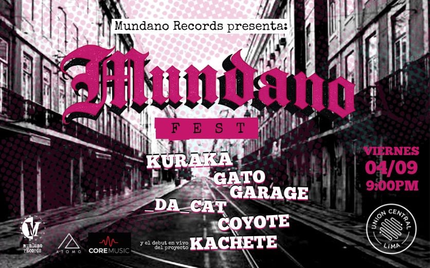 ¡Rock peruano en una sola noche! Mundano Fest reúne a Kuraka, Gato Garage, Da Cat, Coyote y Kachete