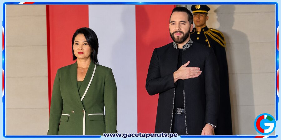 Keiko Fujimori se reúne con Nayib Bukele