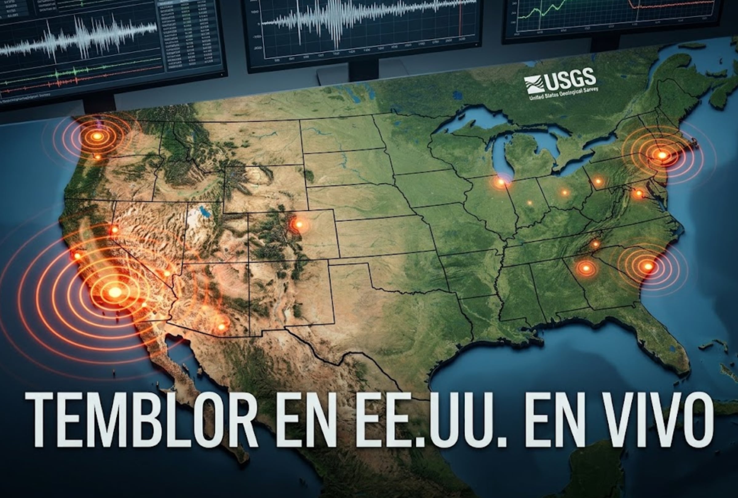 Temblor en EE.UU. EN VIVO hoy, 31 de agosto 2026: hora exacta, magnitud y dónde fue el epicentro del último sismo