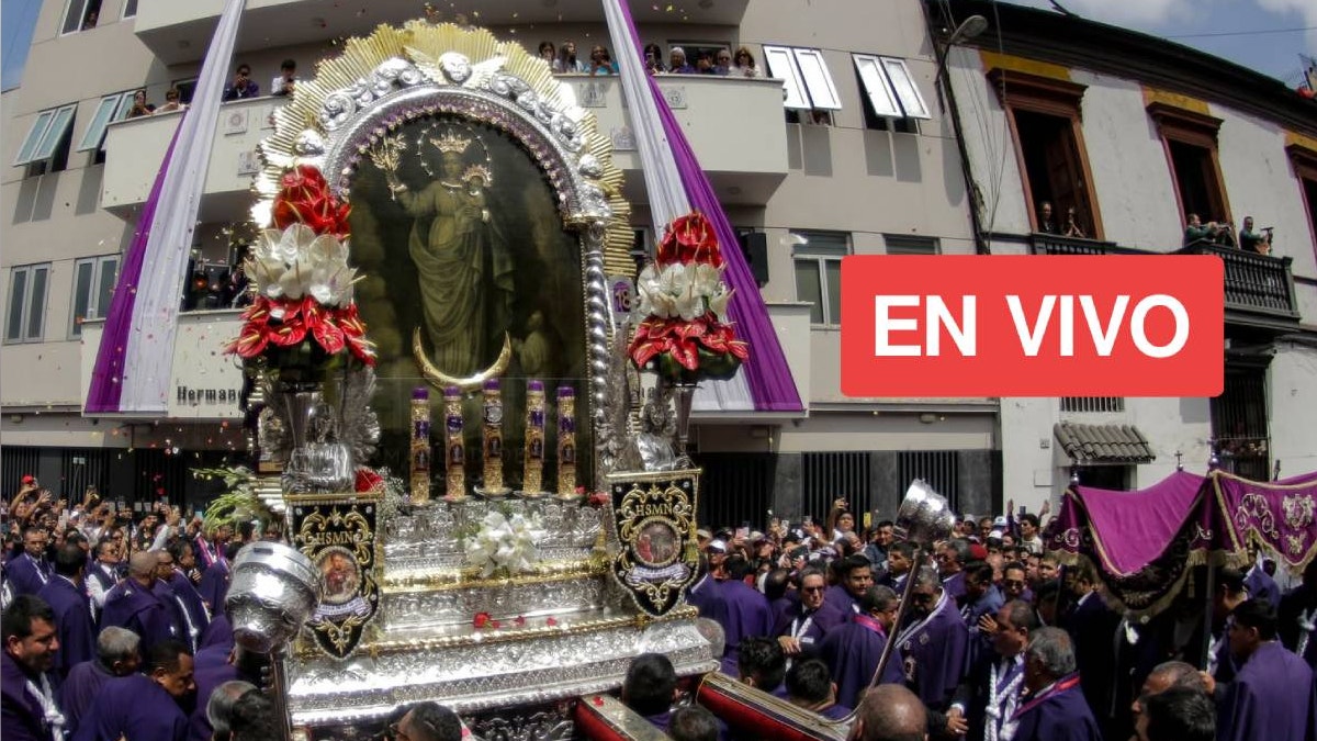 Señor de los Milagros: ¿dónde ver en vivo sus recorridos procesionales?