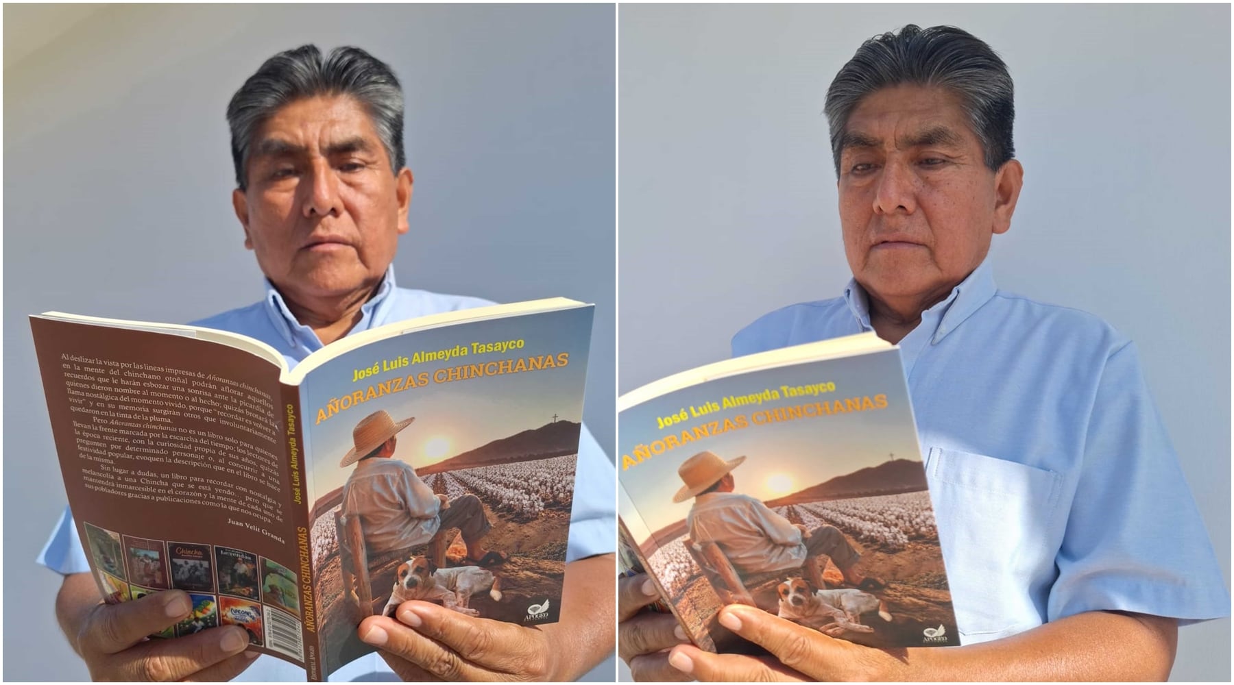 Chincha: José Luis Almeyda presenta su nuevo libro “Añoranzas Chinchanas”