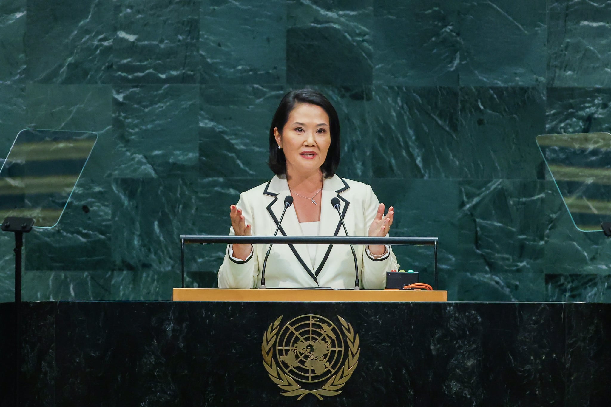 Keiko Fujimori califica de “grupos terroristas” a bandas criminales y pide enfrentarlas como “enemigos del Estado”