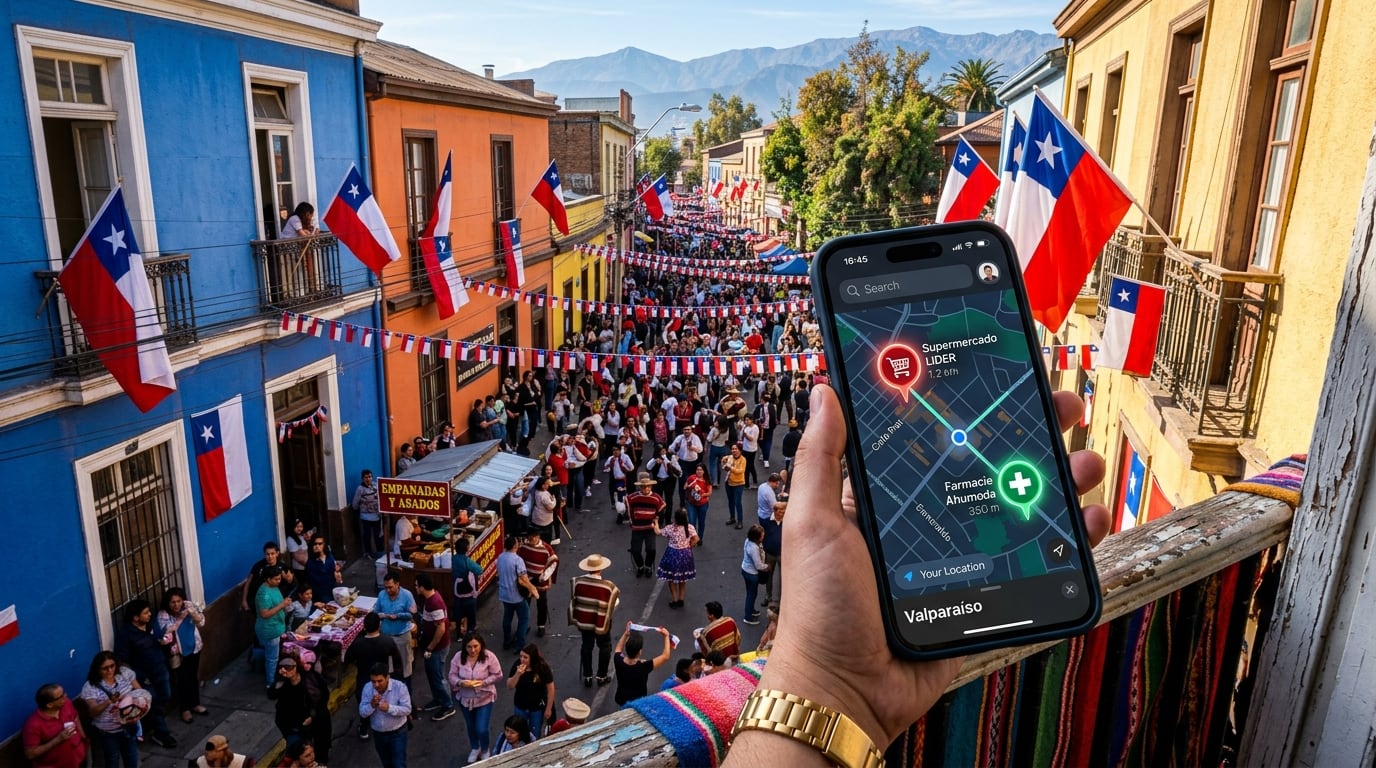Fiestas Patrias en Chile: La guía definitiva de buscadores para encontrar supermercados y farmacias abiertas